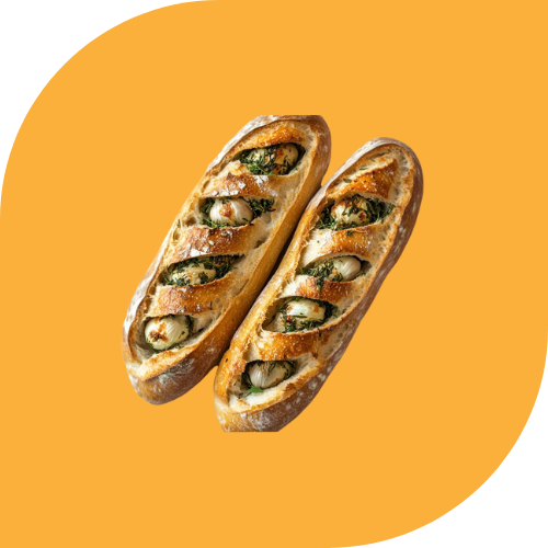 Baguette farcie image